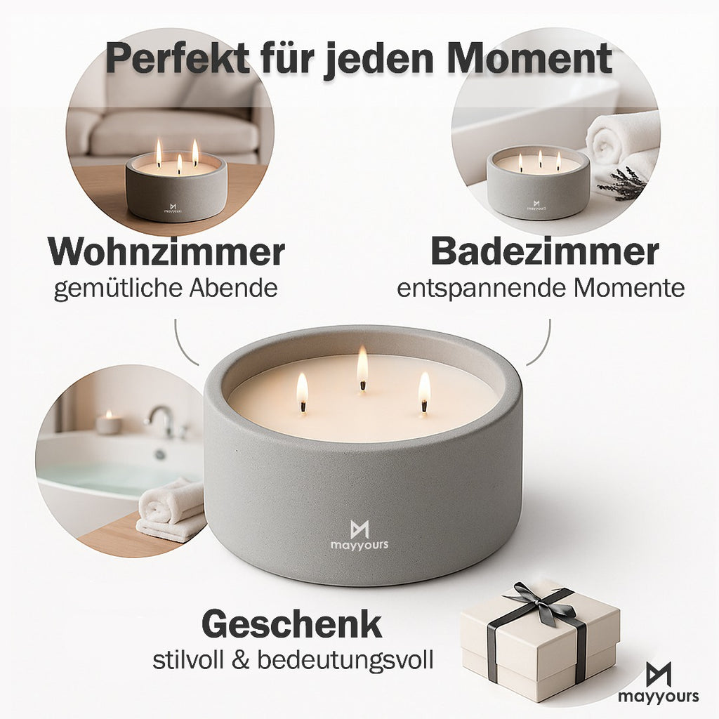mayyours Kerze - Lavendel