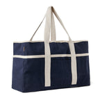 VINGA Volonne Strandtasche aus recyceltem Canvas