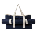 VINGA Volonne Strandtasche aus recyceltem Canvas