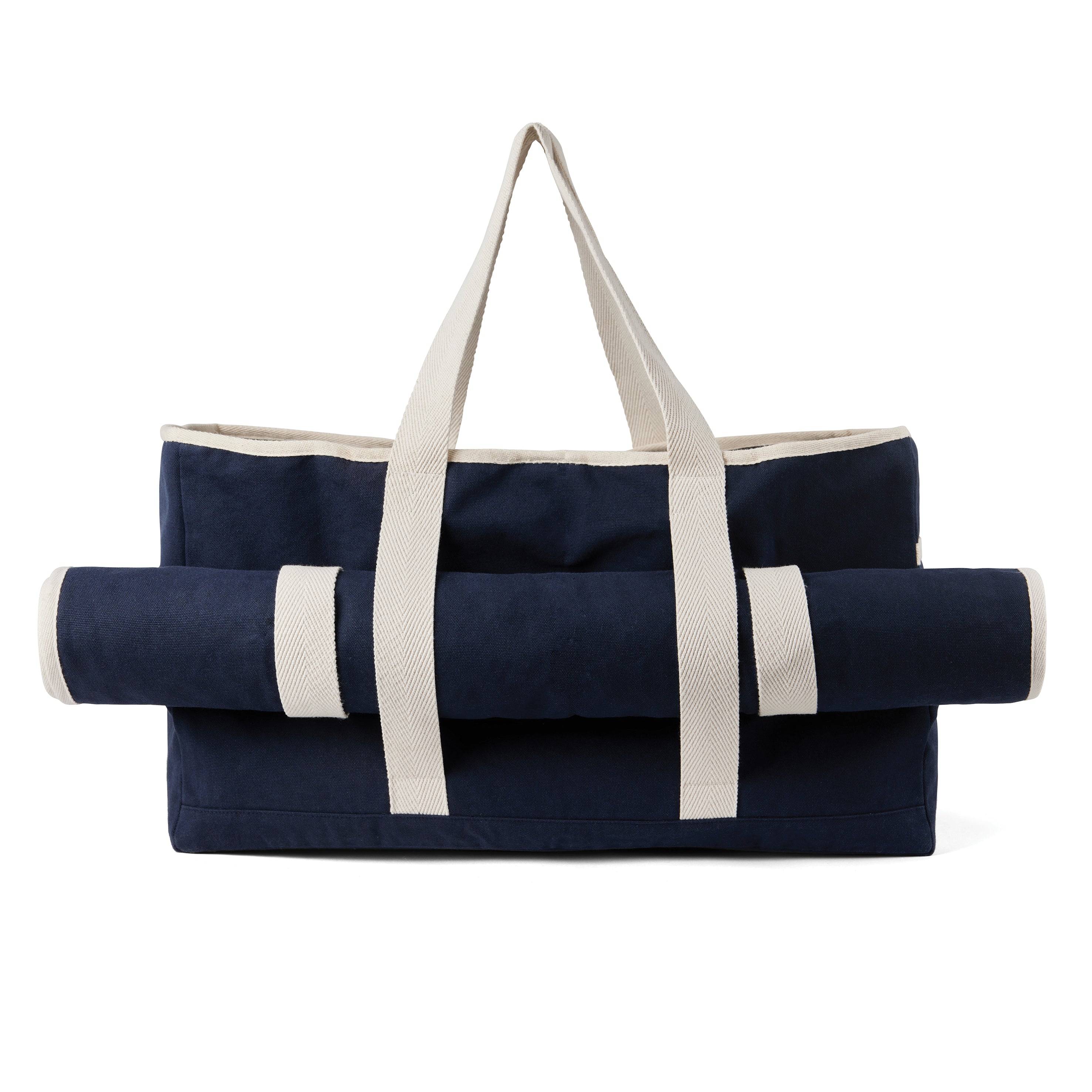 VINGA Volonne Strandtasche aus recyceltem Canvas
